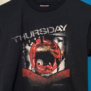 Thursday Band Shirt - Emo Goth Punk Metal Y2K Graphic Tee
